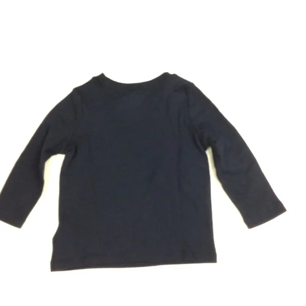 Old Navy Kids Long Sleeve Halloween Theme Tee Sz 12-18 M